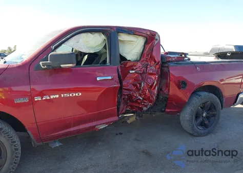 2012 Ram 1500 Slt from USA, damaged, VIN 1C6RD6LT2CS190338